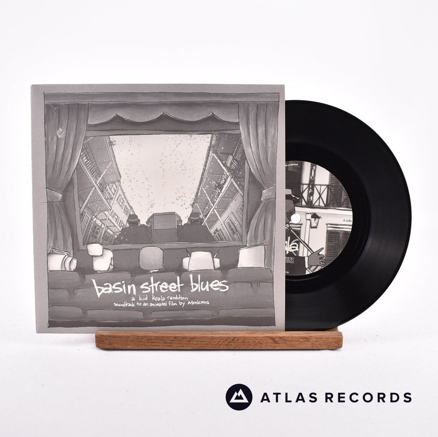 Kid Koala Basin Street Blues 7" Vinyl Record - Front Cover & Record