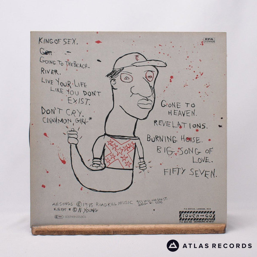 Killdozer - Snakeboy - Lyric Sheet LP Vinyl Record - EX/EX