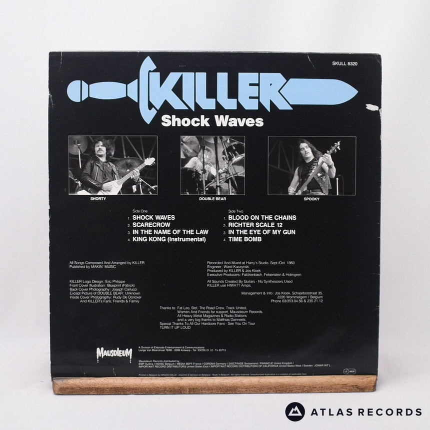 Killer - Shock Waves - LP Vinyl Record - VG+/EX