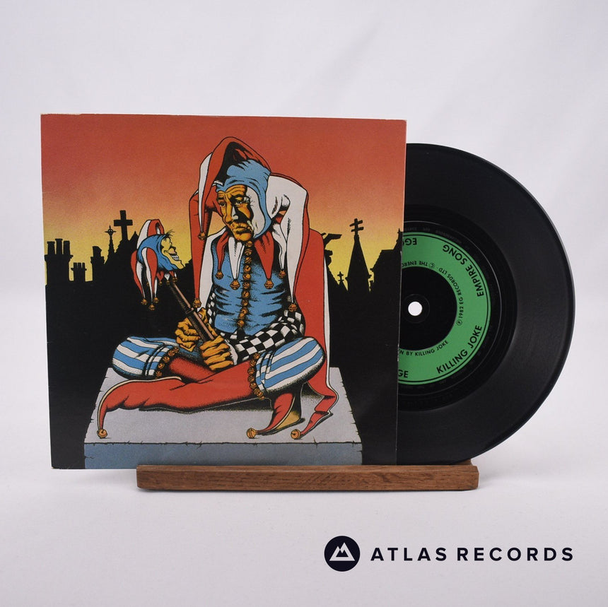 Killing Joke Empire Song 7" Vinyl Record - Front Cover & Record