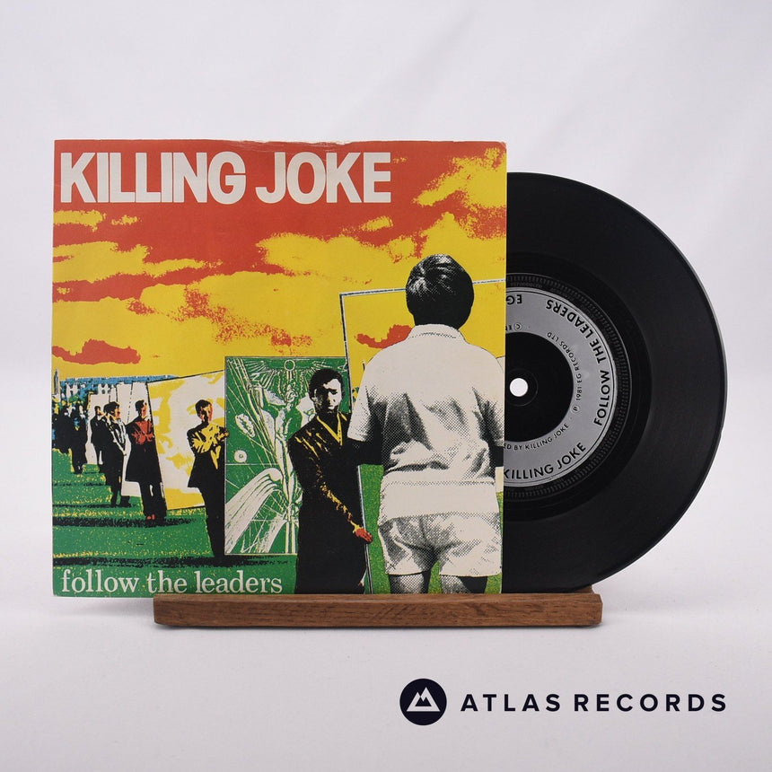 Killing Joke Follow The Leaders 7" Vinyl Record - Front Cover & Record