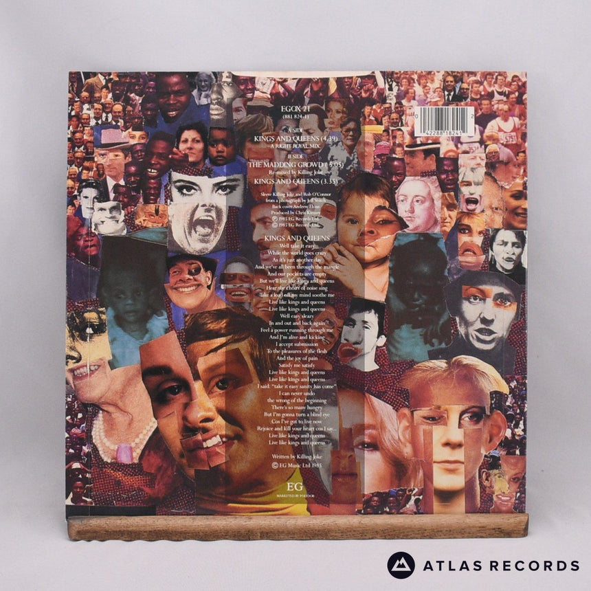 Killing Joke - Kings And Queens - 12" Vinyl Record - EX/EX