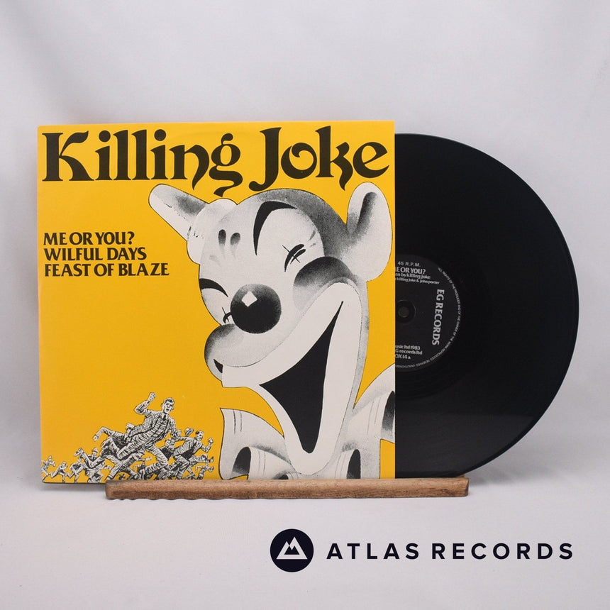Killing Joke Me Or You? 12" Vinyl Record - Front Cover & Record