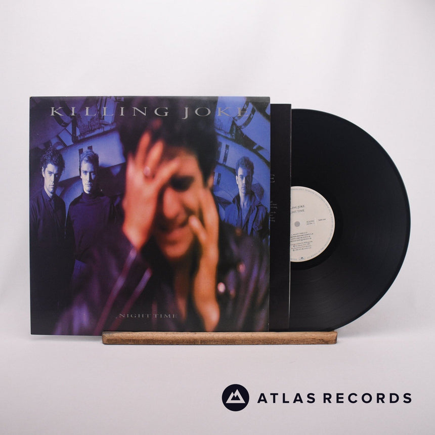 Killing Joke Night Time LP Vinyl Record - Front Cover & Record
