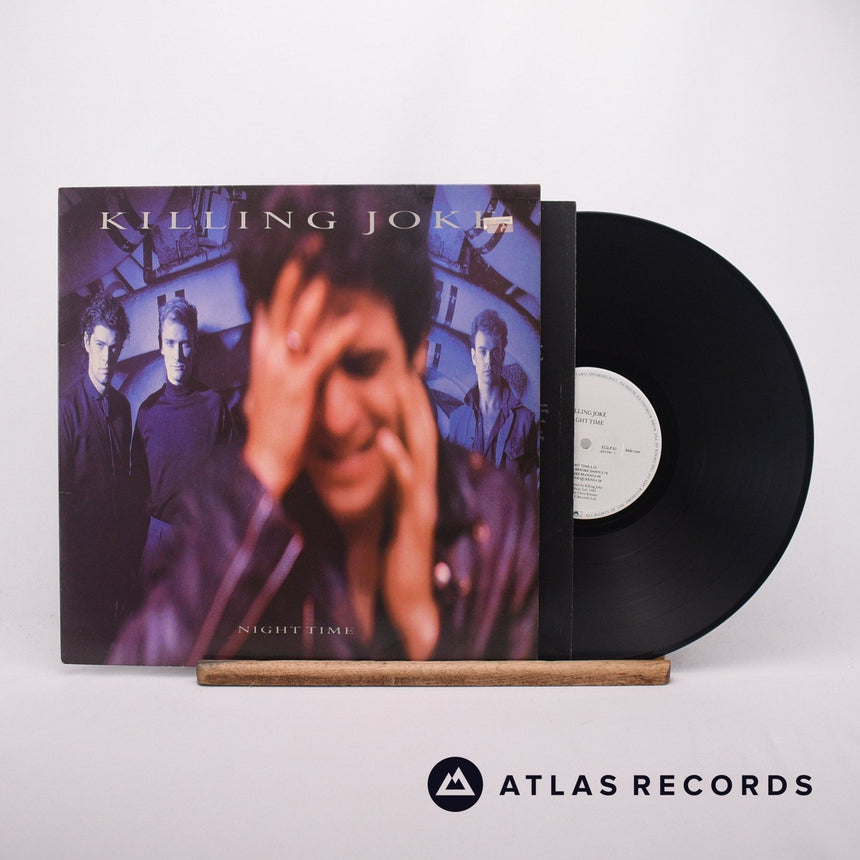 Killing Joke Night Time LP Vinyl Record - Front Cover & Record