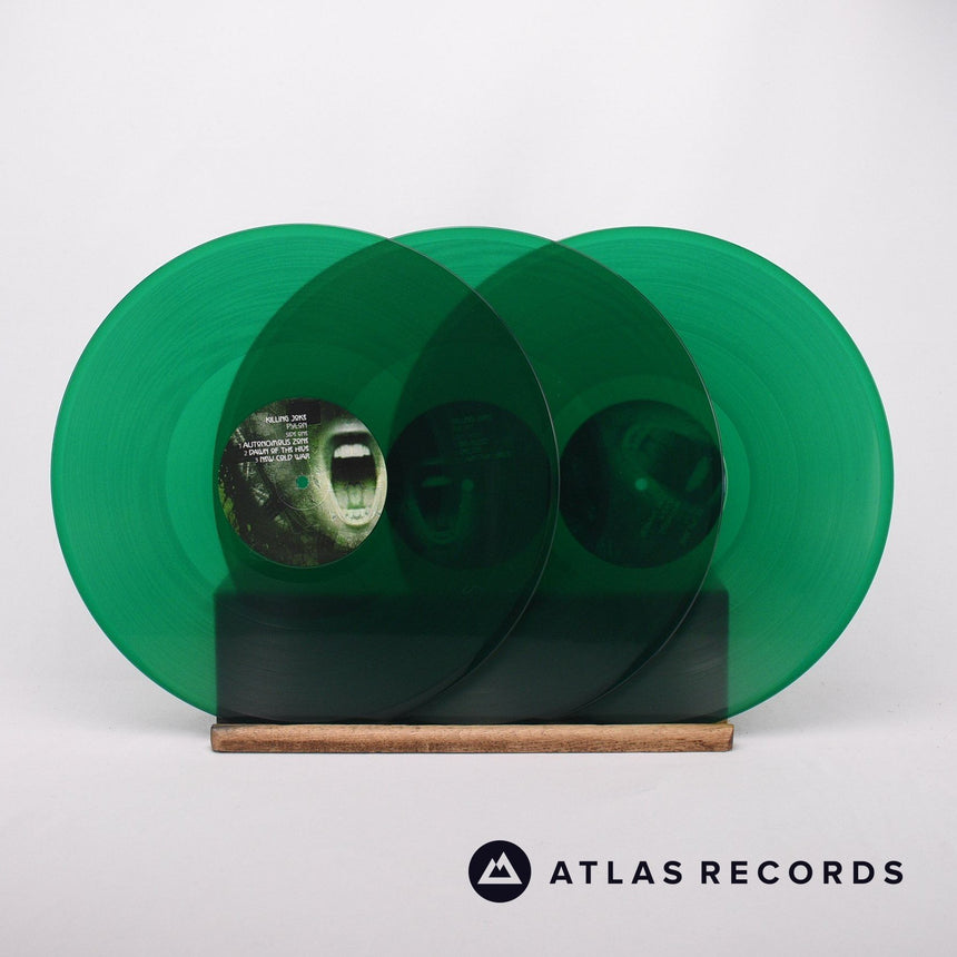 Killing Joke - Pylon - Green Transparent Reissue3 x LP Vinyl Record - NM/EX