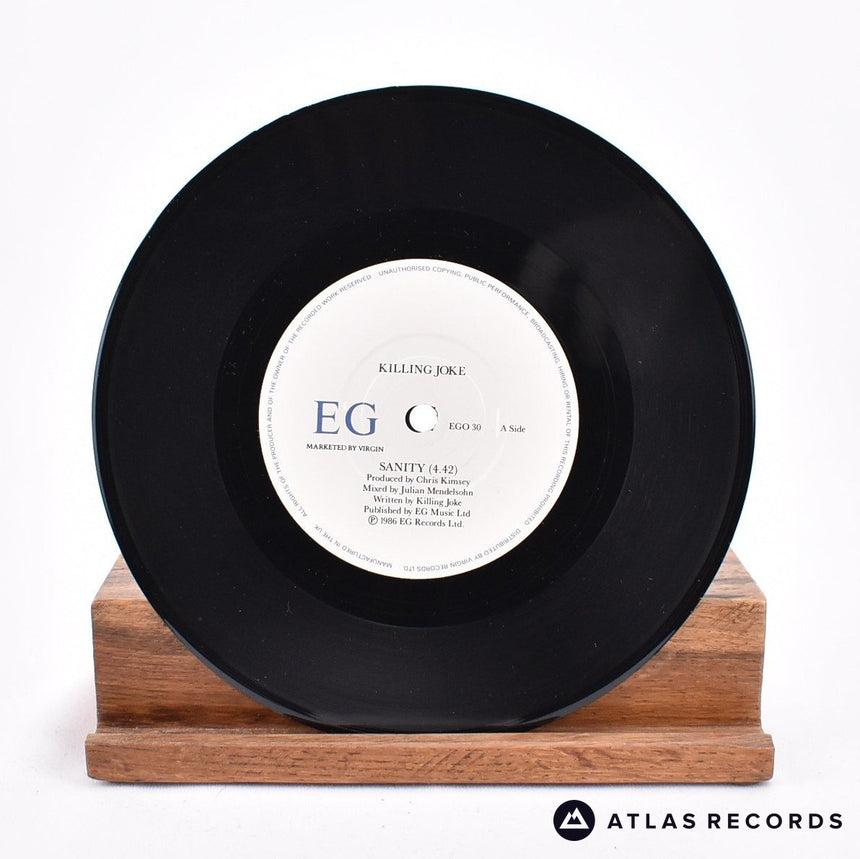 Killing Joke - Sanity - 7" Vinyl Record - EX/EX