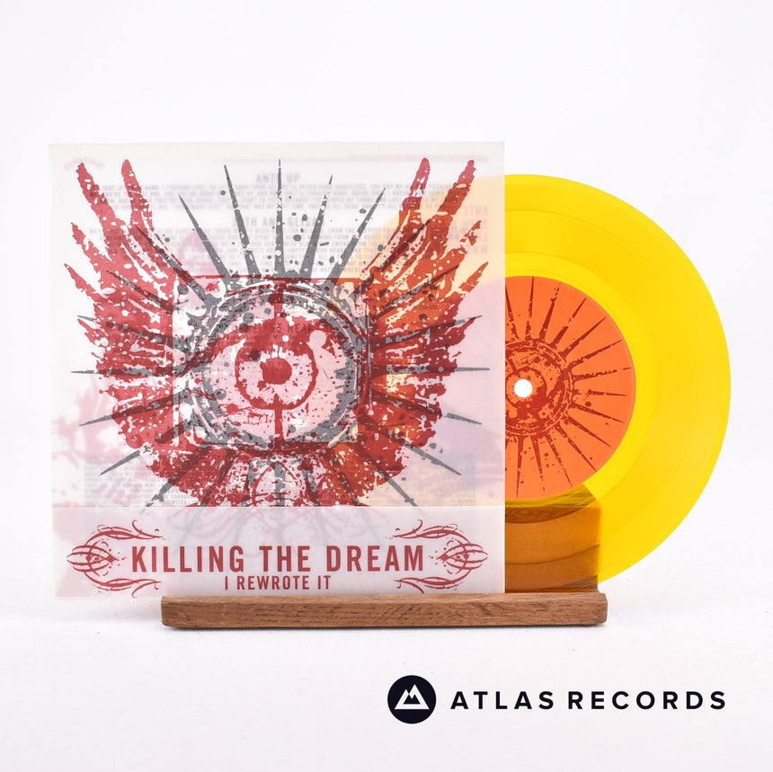 Killing The Dream I Rewrote It 7" Vinyl Record - Front Cover & Record