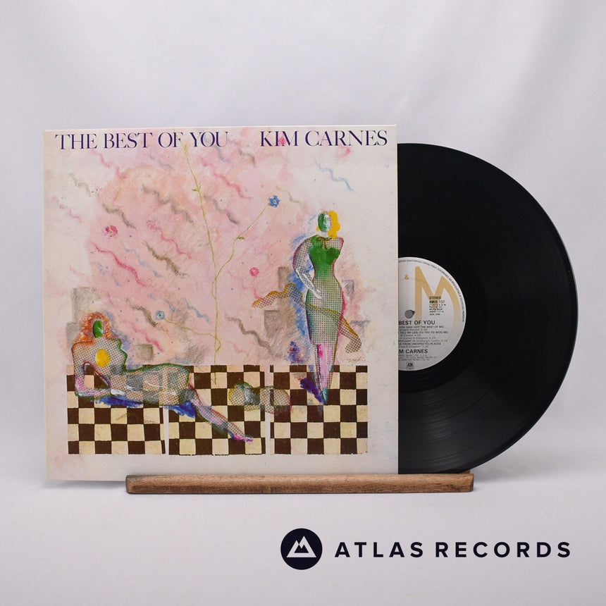 Kim Carnes The Best Of You LP Vinyl Record - Front Cover & Record