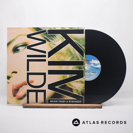 Kim Wilde Never Trust A Stranger 12" Vinyl Record - Front Cover & Record
