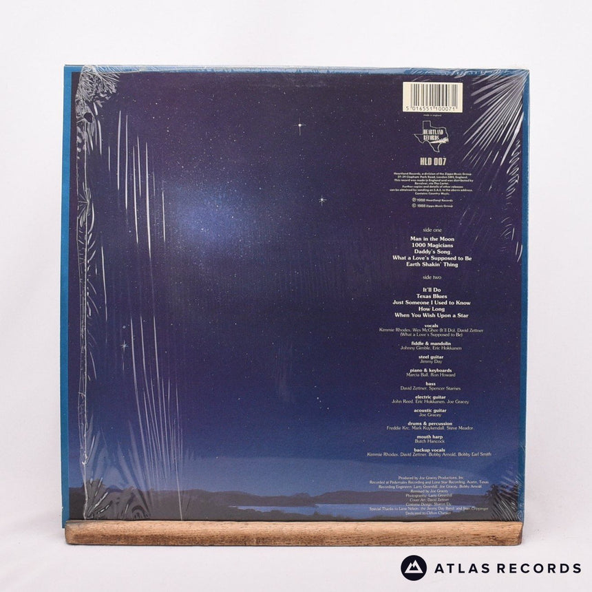 Kimmie Rhodes - Man In The Moon - LP Vinyl Record - EX/VG+
