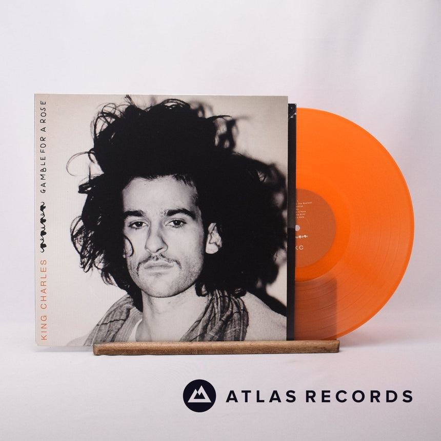 King Charles Gamble For A Rose LP Vinyl Record - Front Cover & Record