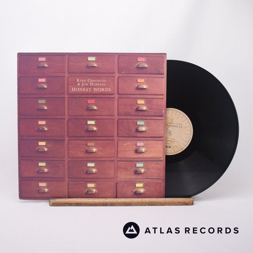 King Creosote Honest Words 12" Vinyl Record - Front Cover & Record