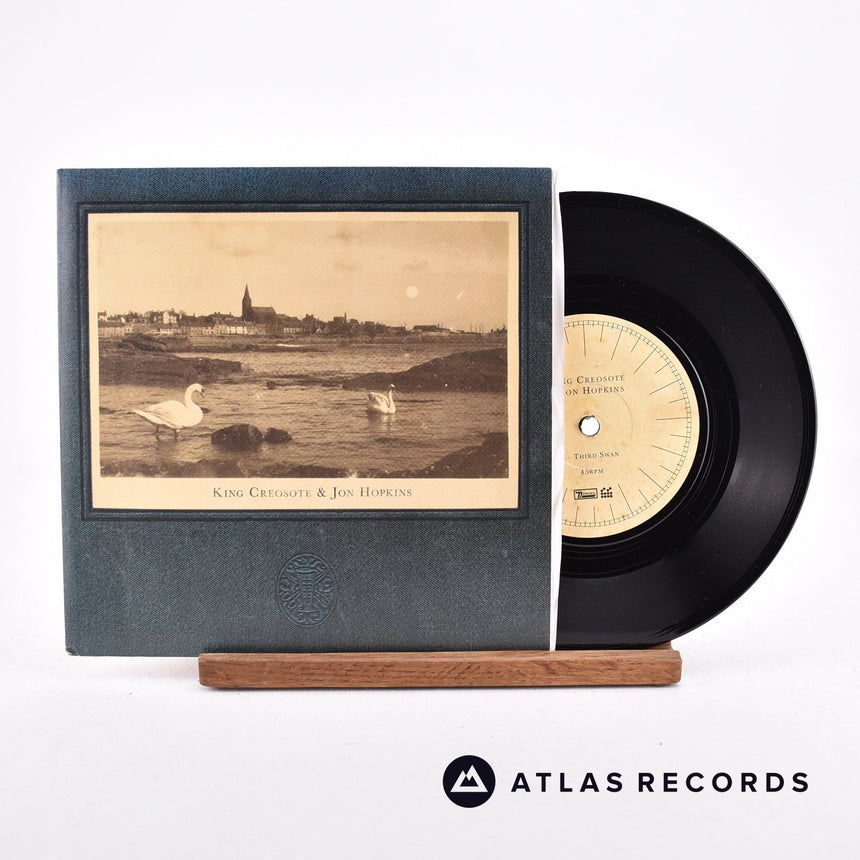 King Creosote Third Swan 7" Vinyl Record - Front Cover & Record