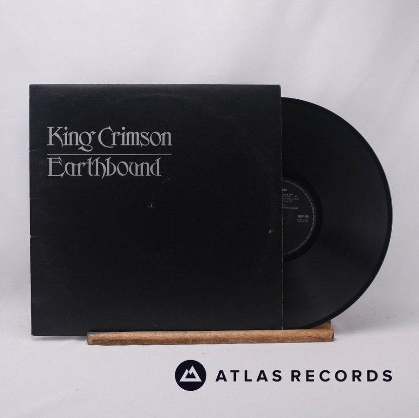 King Crimson Earthbound LP Vinyl Record - Front Cover & Record