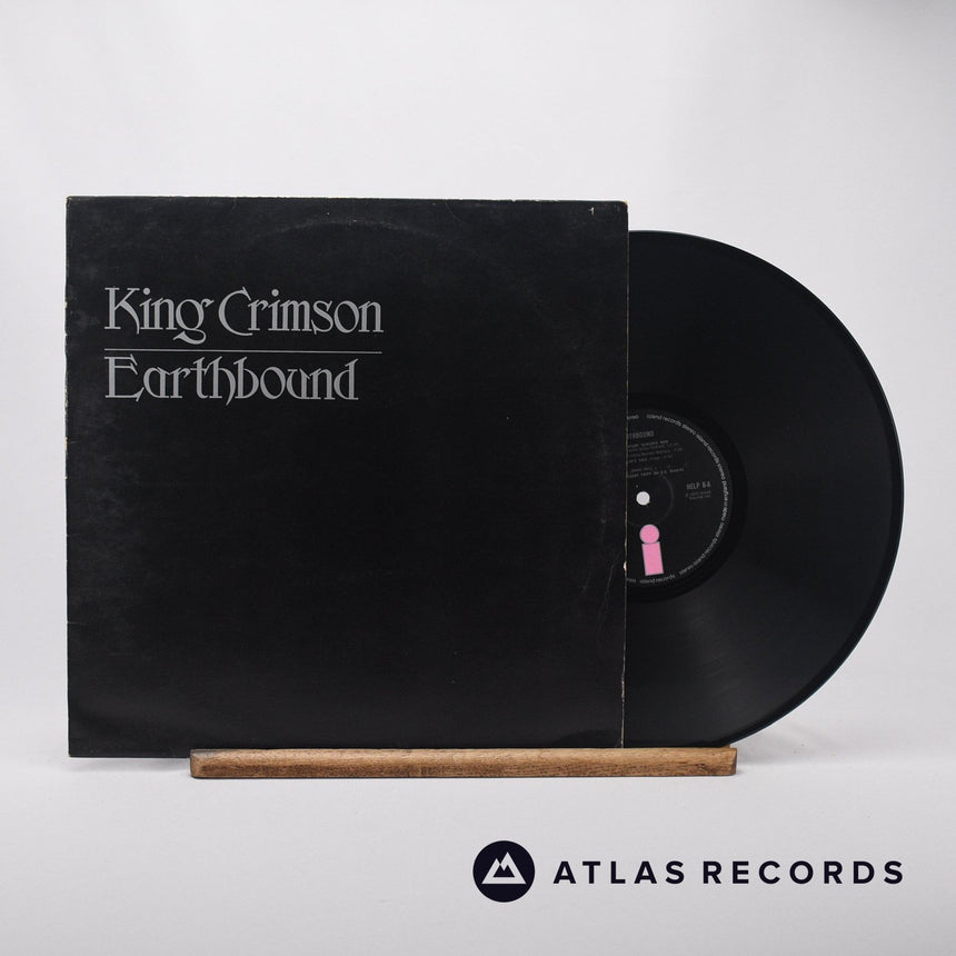King Crimson Earthbound LP Vinyl Record - Front Cover & Record