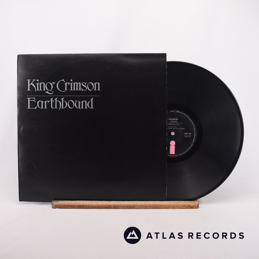 King Crimson Earthbound LP Vinyl Record - Front Cover & Record