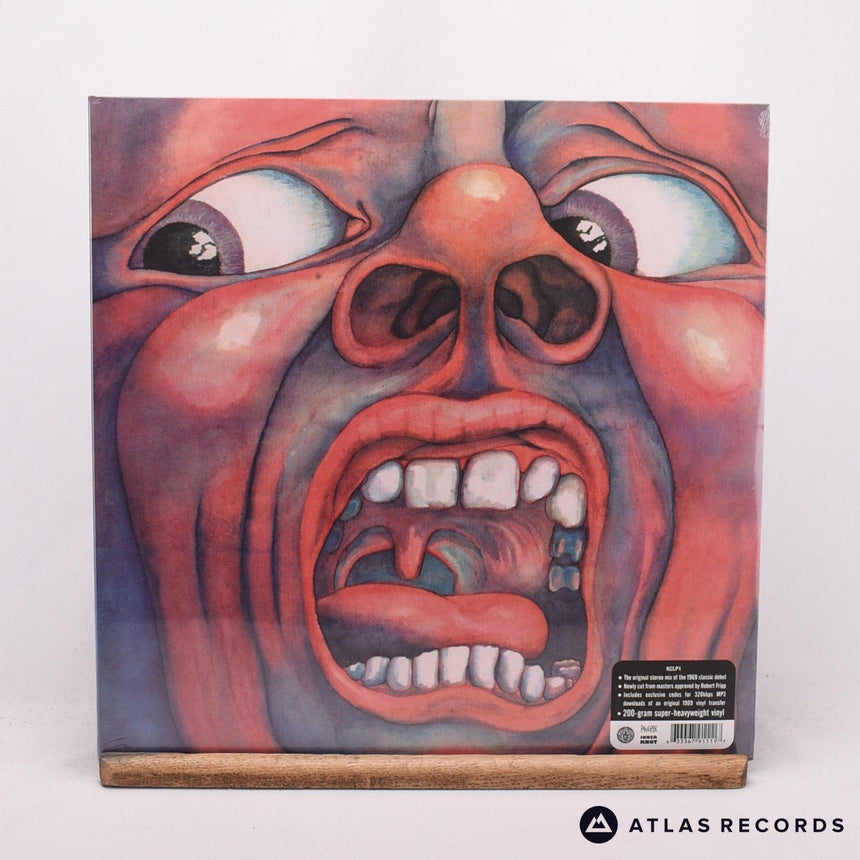 King Crimson In The Court Of The Crimson King LP Vinyl Record - Front Cover & Record