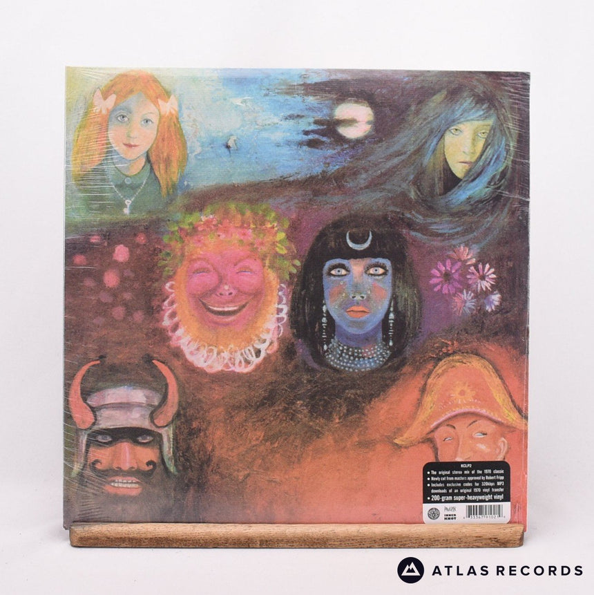King Crimson In The Wake Of Poseidon LP Vinyl Record - Front Cover & Record