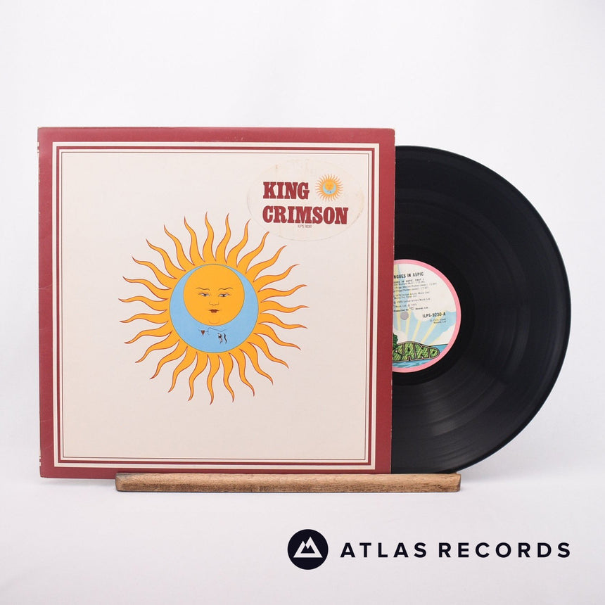 King Crimson Larks' Tongues In Aspic LP Vinyl Record - Front Cover & Record