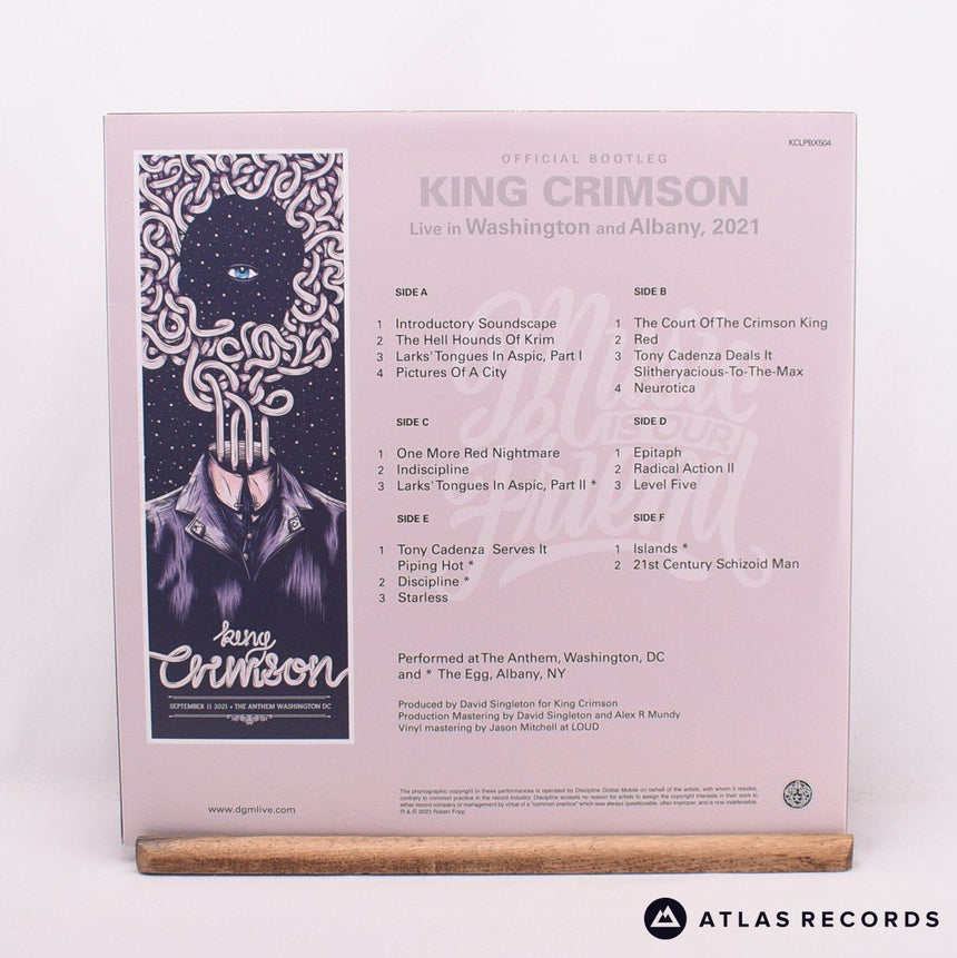 King Crimson - Music Is Our Friend - 200G Tri-Fold 3 x LP Vinyl Record - EX/EX