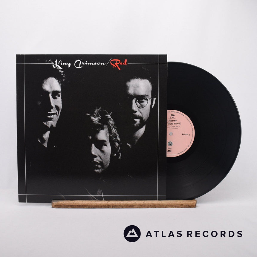 King Crimson Red LP Vinyl Record - Front Cover & Record