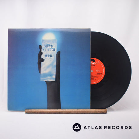 King Crimson USA LP Vinyl Record - Front Cover & Record