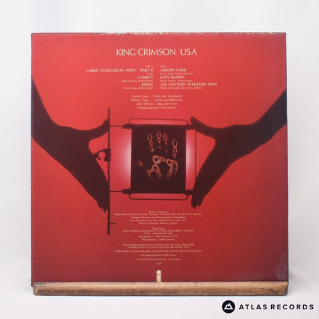 King Crimson - USA - Repress A//2 B//3 LP Vinyl Record - EX/EX