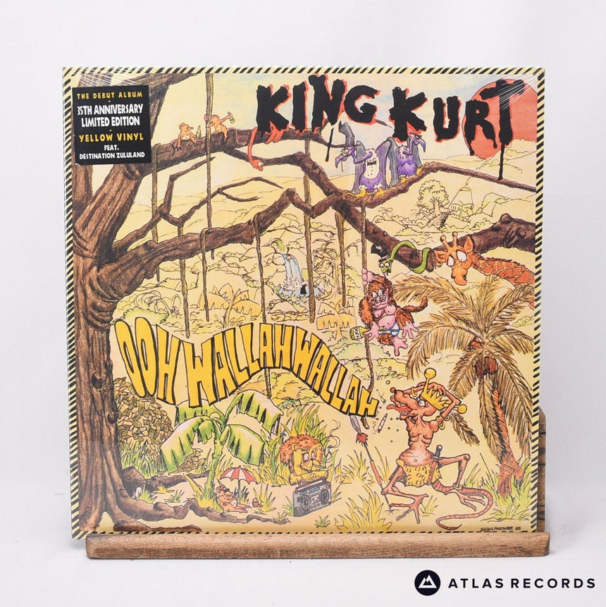 King Kurt Ooh Wallah Wallah LP Vinyl Record - Front Cover & Record