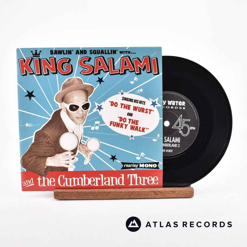 King Salami & The Cumberland Three Do The Wurst 7" Vinyl Record - Front Cover & Record
