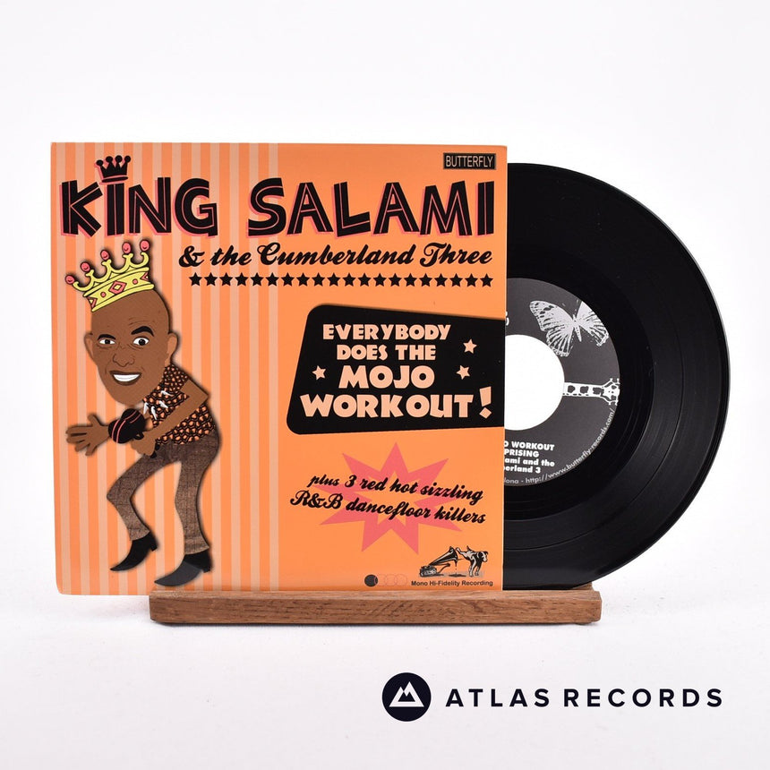 King Salami & The Cumberland Three Everybody Does The Mojo Workout! 7" Vinyl Record - Front Cover & Record