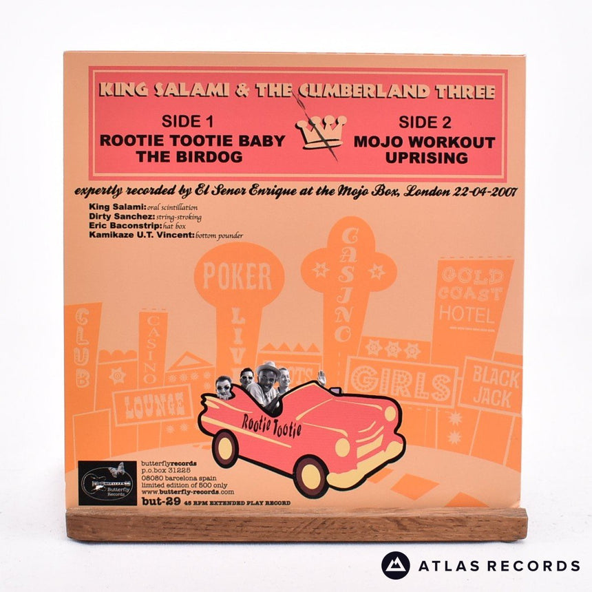 King Salami & The Cumberland Three - Everybody Does The Mojo Workout! - 7" EP Vinyl Record - NM/EX