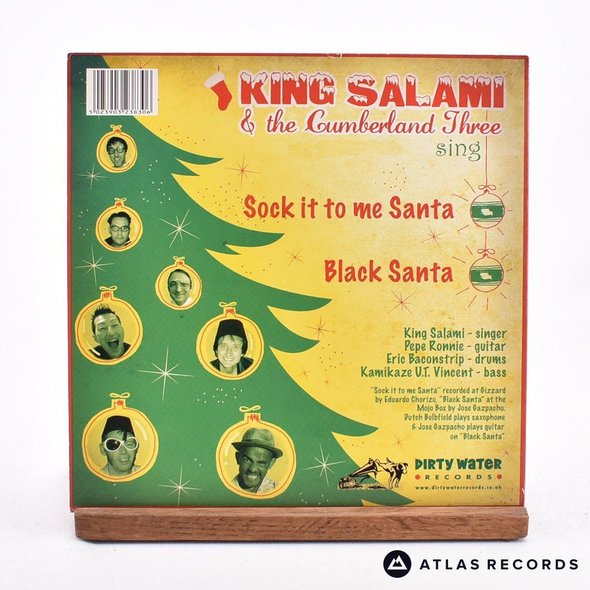 King Salami & The Cumberland Three - Xmas A Go Go - 7" Vinyl Record - EX/EX