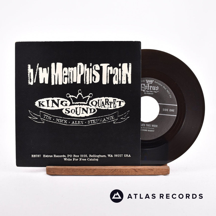 King Sound Quartet Annihilate This Week 7" Vinyl Record - Front Cover & Record
