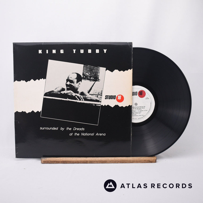 King Tubby Surrounded By The Dreads At The National Arena LP Vinyl Record - Front Cover & Record