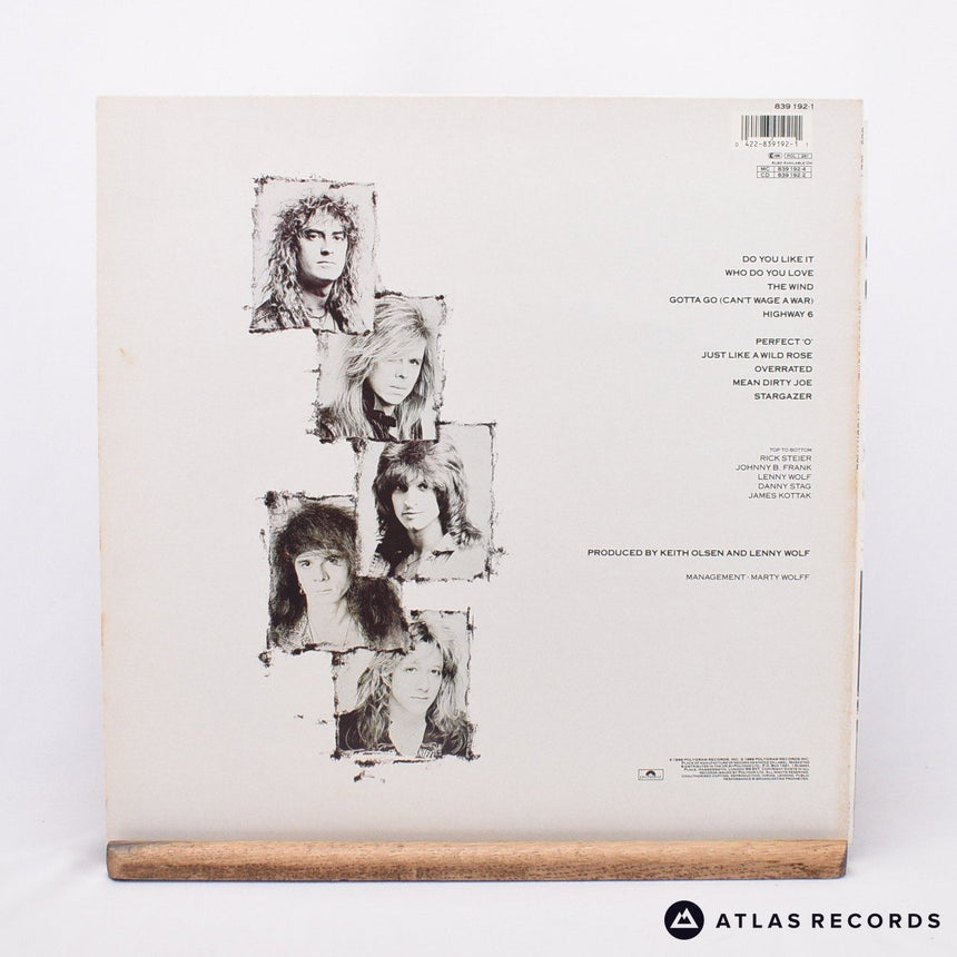 Kingdom Come - In Your Face - Bilbo LP Vinyl Record - EX/VG+