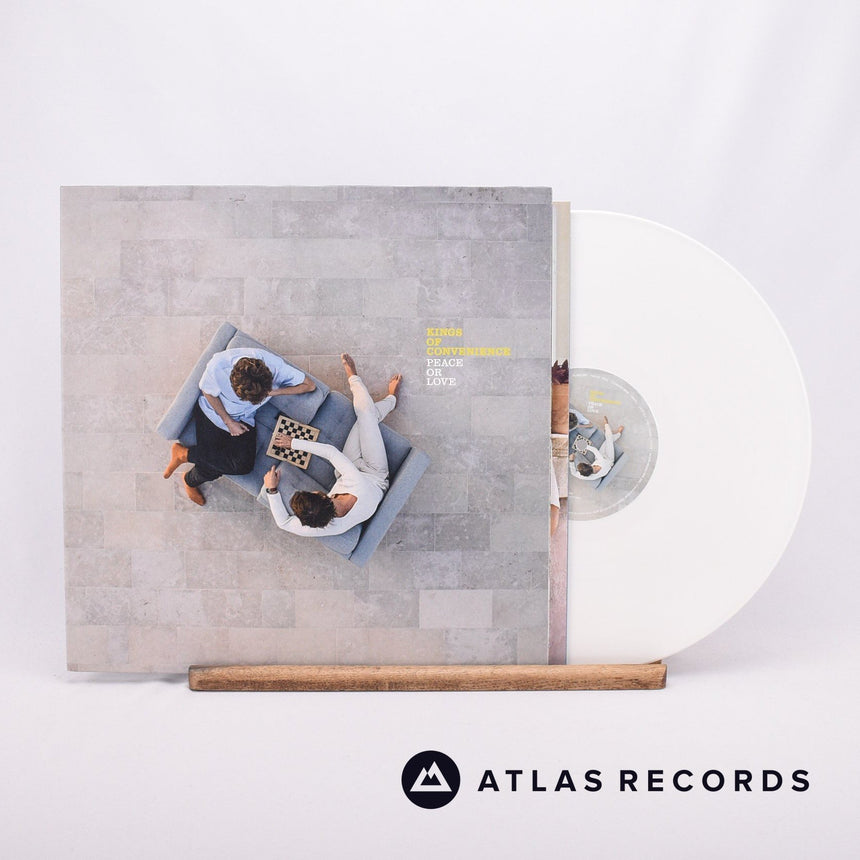 Kings Of Convenience Peace Or Love LP Vinyl Record - Front Cover & Record