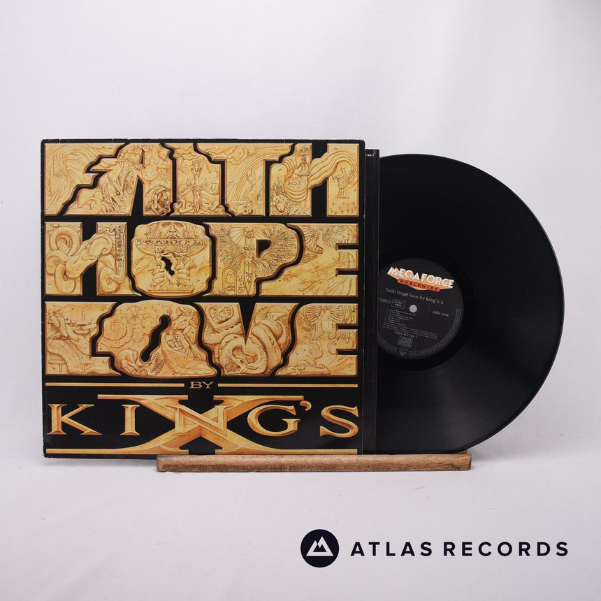 King's X Faith Hope Love LP Vinyl Record - Front Cover & Record
