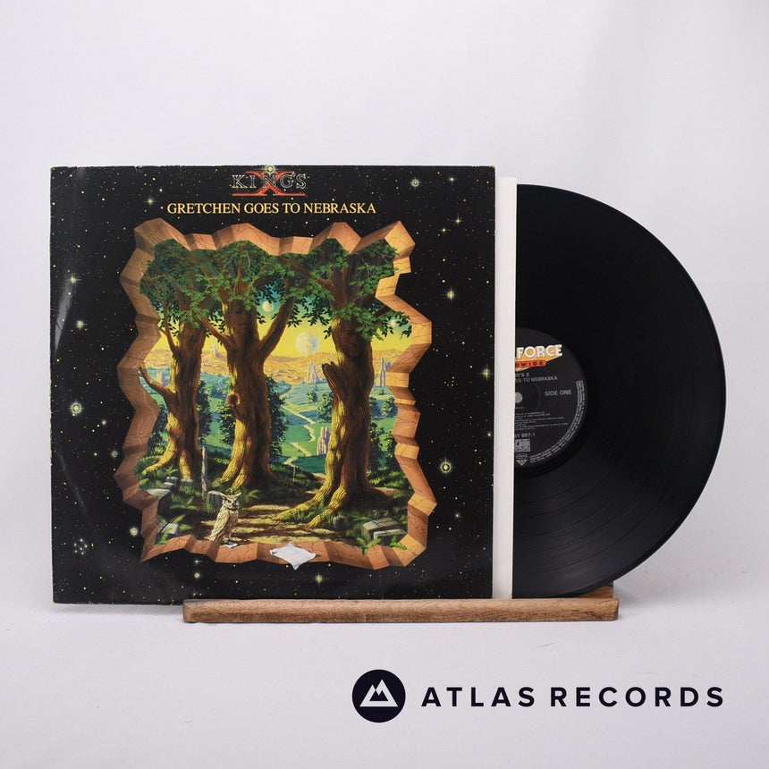 King's X Gretchen Goes To Nebraska LP Vinyl Record - Front Cover & Record