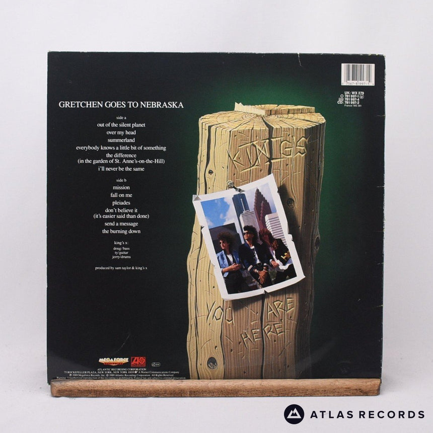 King's X - Gretchen Goes To Nebraska - LP Vinyl Record - VG+/EX