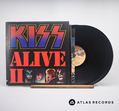 Kiss Alive II Double LP Vinyl Record - Front Cover & Record