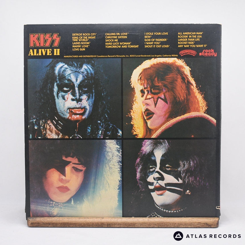 Kiss - Alive II - Booklet Gatefold A3 B3 Double LP Vinyl Record - VG+/EX