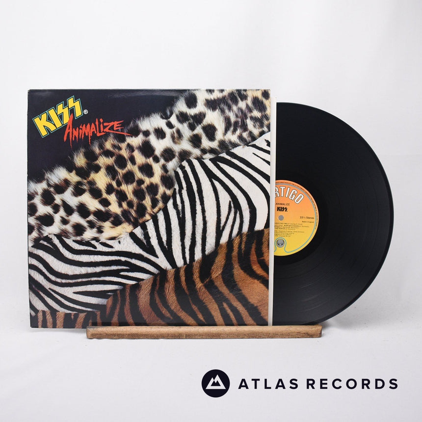 Kiss - Animalize - Bilbo LP Vinyl Record - EX/EX