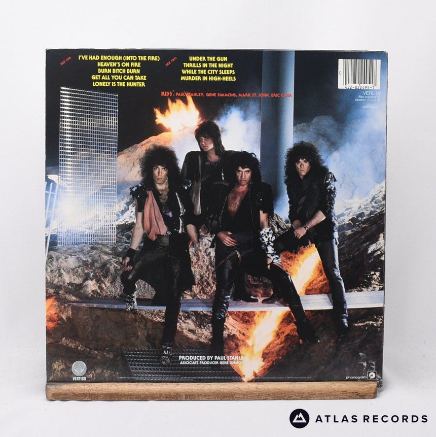 Kiss - Animalize - Bilbo LP Vinyl Record - EX/EX