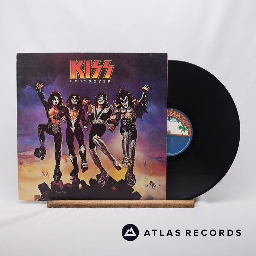Kiss Destroyer LP Vinyl Record - Front Cover & Record