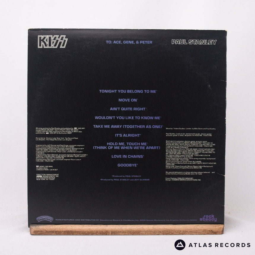 Kiss - Paul Stanley - A-1 A-5 LP Vinyl Record - VG+/EX