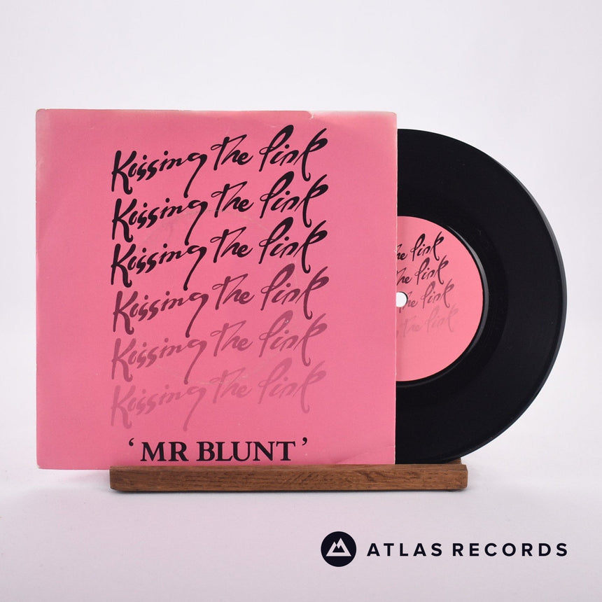 Kissing The Pink Mr Blunt 7" Vinyl Record - Front Cover & Record