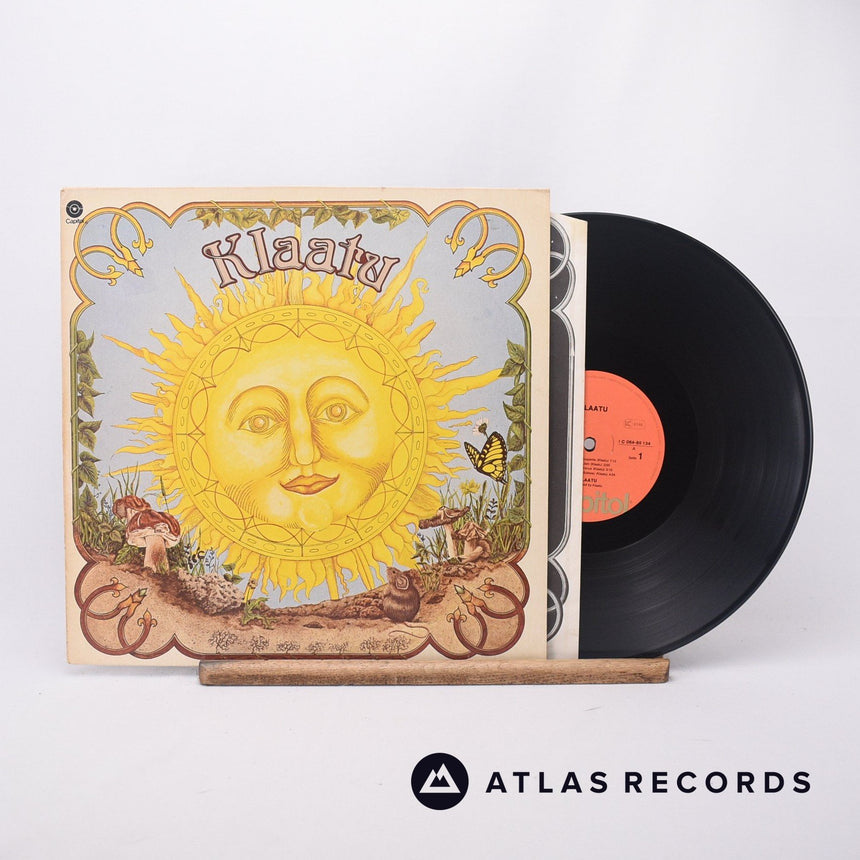 Klaatu Klaatu LP Vinyl Record - Front Cover & Record