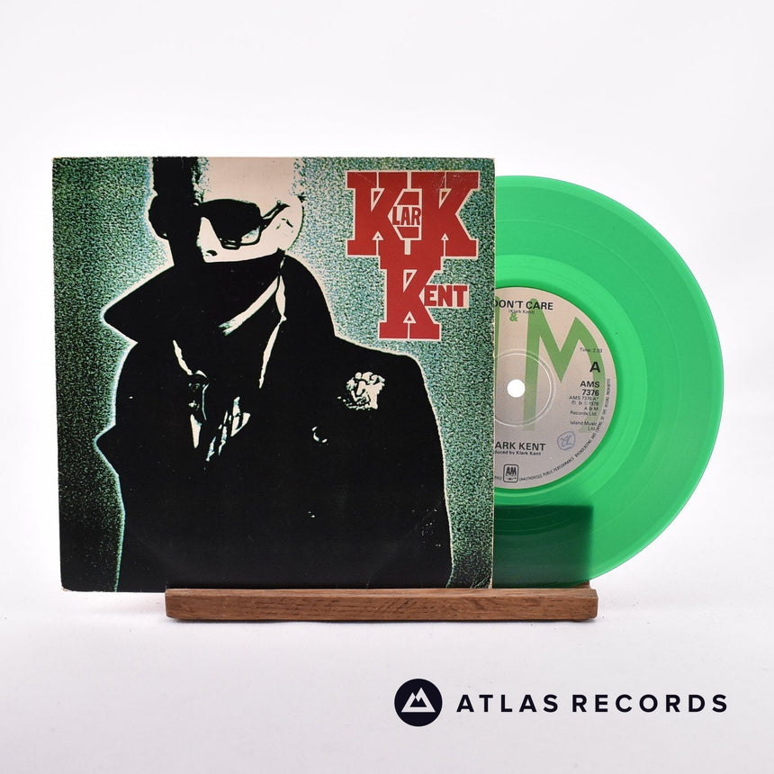 Klark Kent Don't Care 7" Vinyl Record - Front Cover & Record