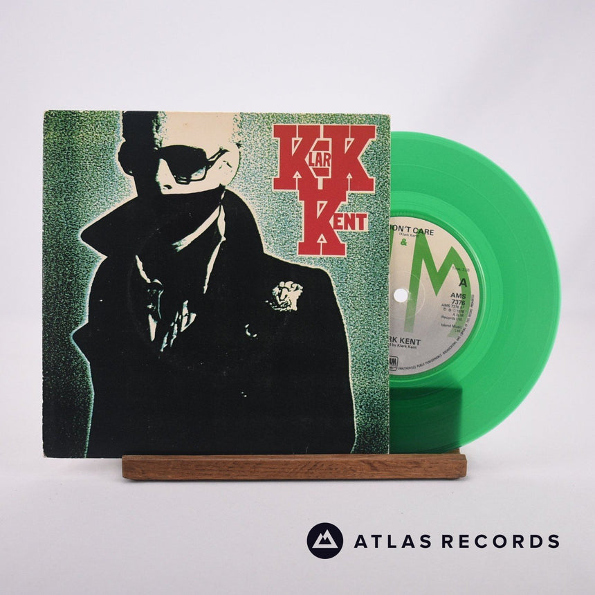 Klark Kent Don't Care 7" Vinyl Record - Front Cover & Record